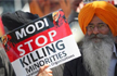 PM Modi in UK: Tricolour ripped as protests turn violent